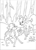 coloring page Bambi 2